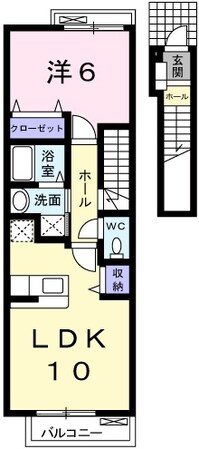 ジェルメ　ネオ　Ⅰの物件間取画像